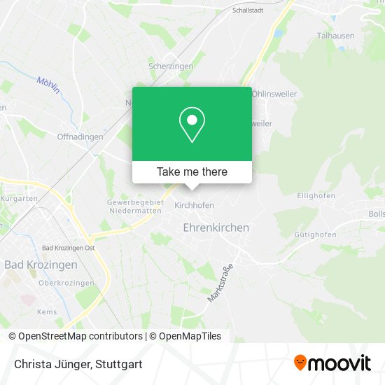 Christa Jünger map