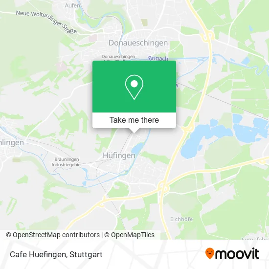 Карта Cafe Huefingen