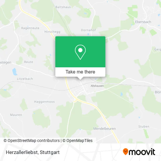 Карта Herzallerliebst
