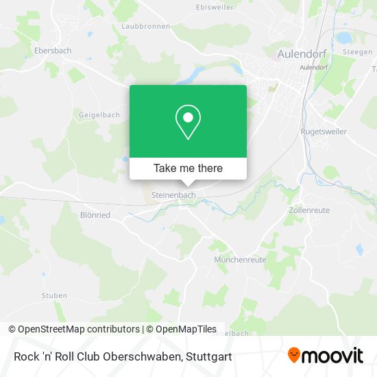 Rock 'n' Roll Club Oberschwaben map