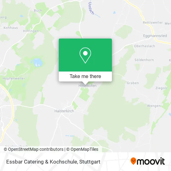 Карта Essbar Catering & Kochschule
