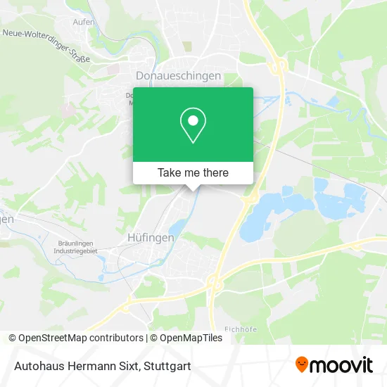 Карта Autohaus Hermann Sixt