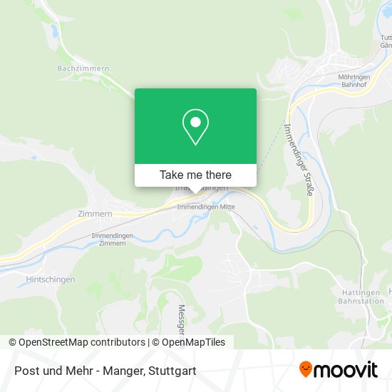 Post und Mehr - Manger map
