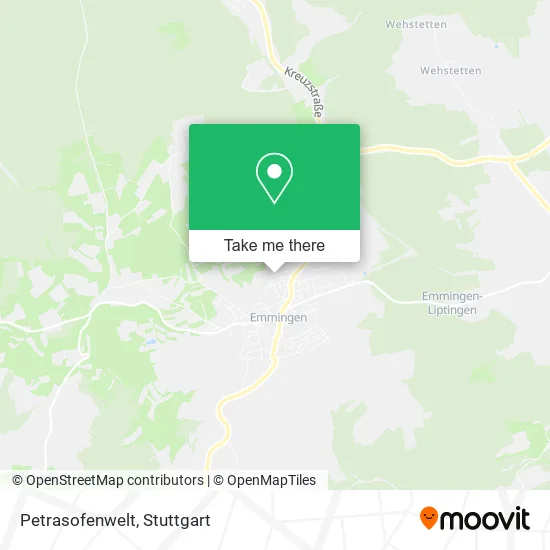 Карта Petrasofenwelt
