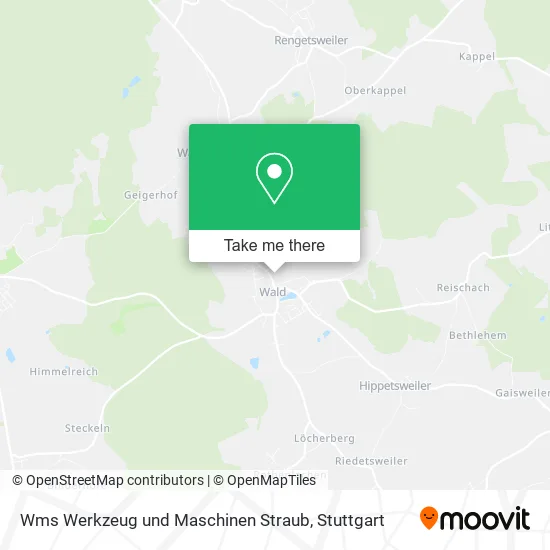 Карта Wms Werkzeug und Maschinen Straub