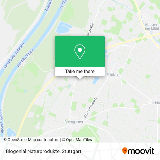 Biogenial Naturprodukte map