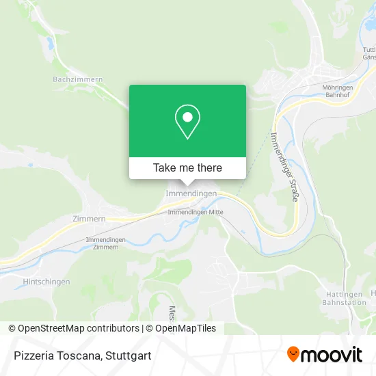Карта Pizzeria Toscana