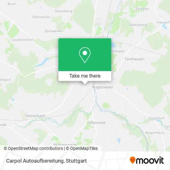 Карта Carpol Autoaufbereitung