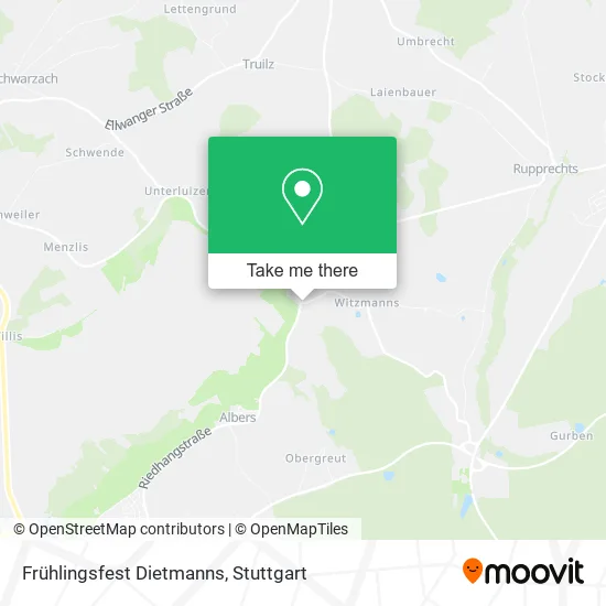 Карта Frühlingsfest Dietmanns