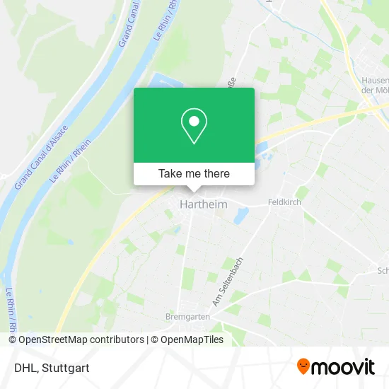 Карта DHL