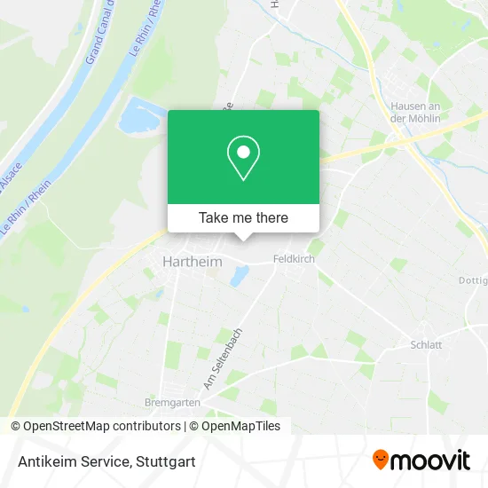 Карта Antikeim Service