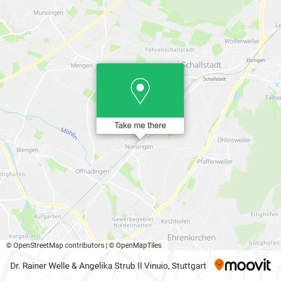 Карта Dr. Rainer Welle & Angelika Strub Il Vinuio