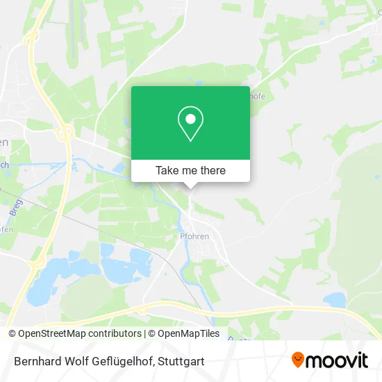 Карта Bernhard Wolf Geflügelhof