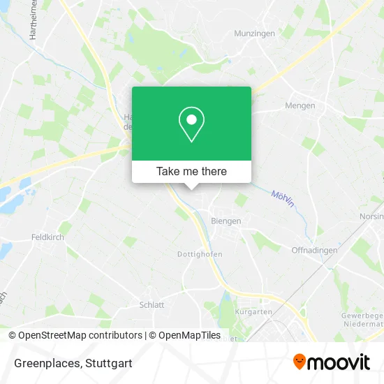 Карта Greenplaces