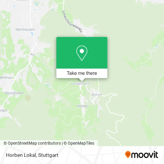Карта Horben Lokal