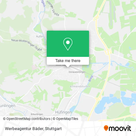 Карта Werbeagentur Bäder