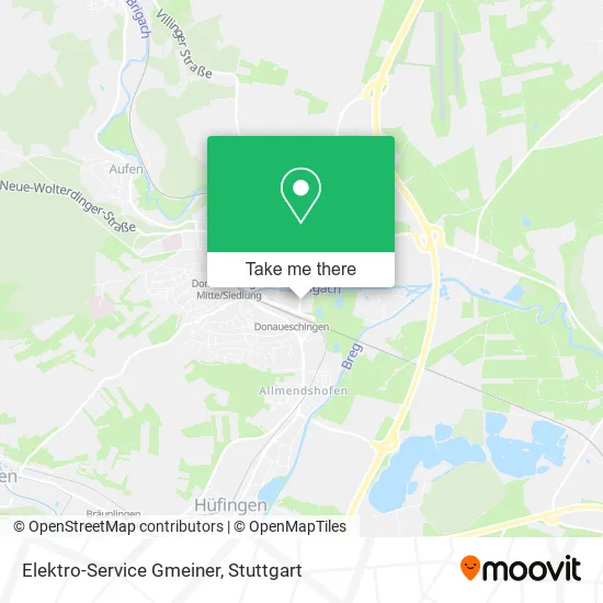 Карта Elektro-Service Gmeiner