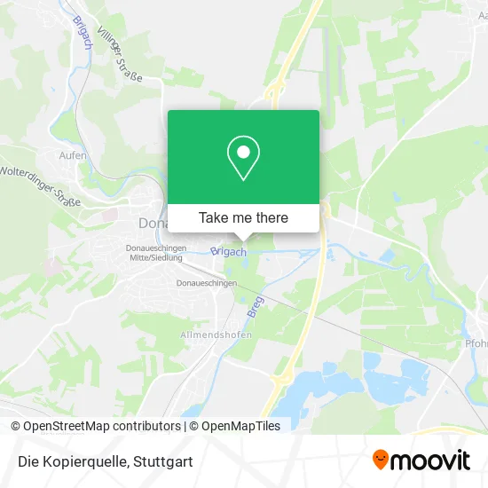 Карта Die Kopierquelle