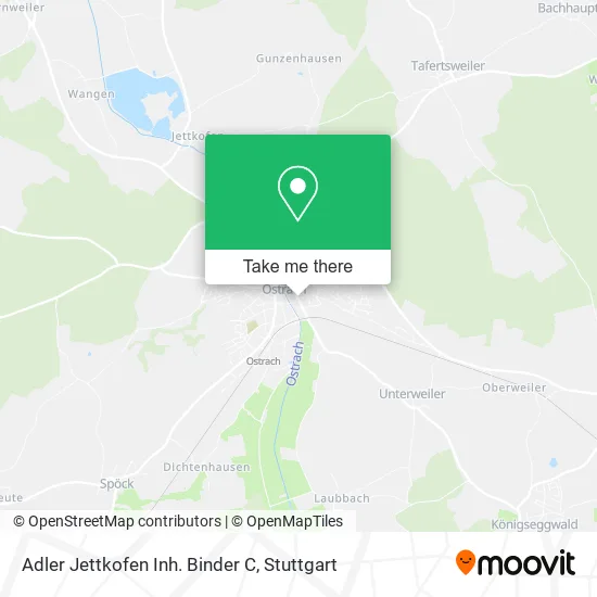 Карта Adler Jettkofen Inh. Binder C