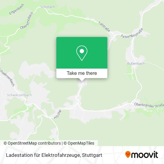 Ladestation für Elektrofahrzeuge map