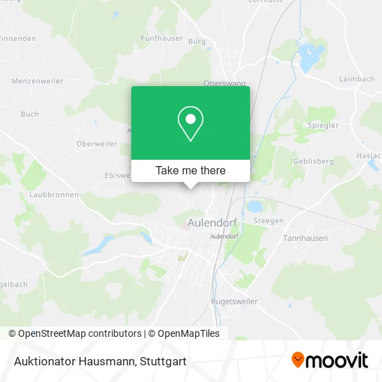 Карта Auktionator Hausmann