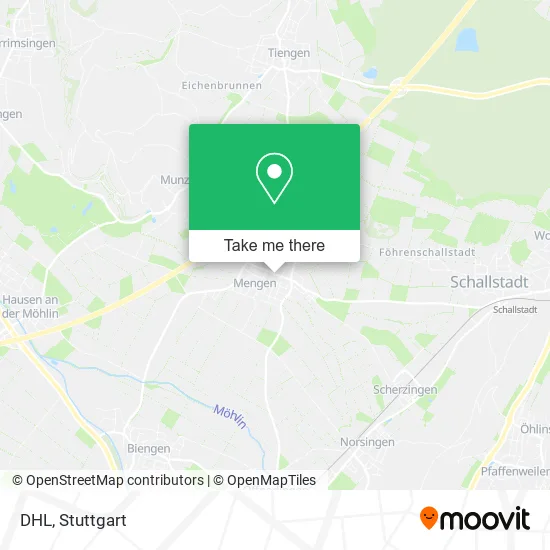 Карта DHL