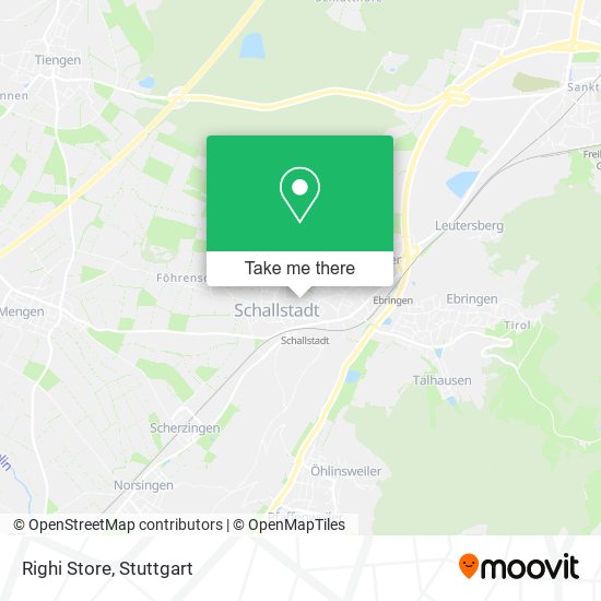 Righi Store map