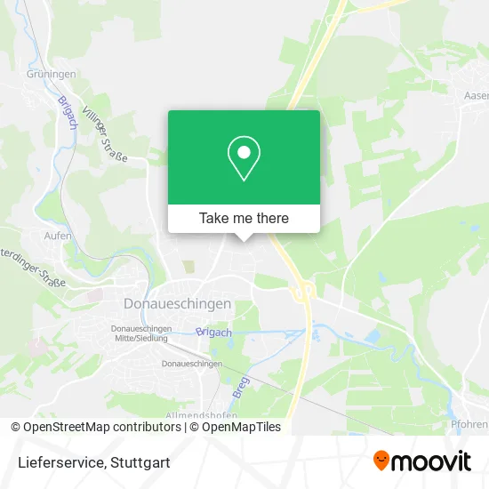 Карта Lieferservice