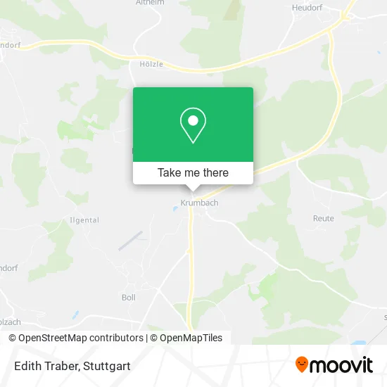 Карта Edith Traber