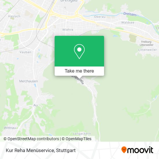 Kur Reha Menüservice map