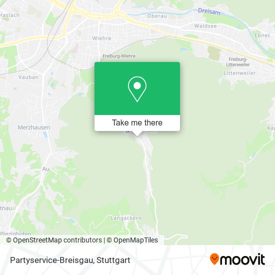 Карта Partyservice-Breisgau