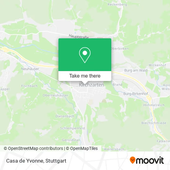 Карта Casa de Yvonne