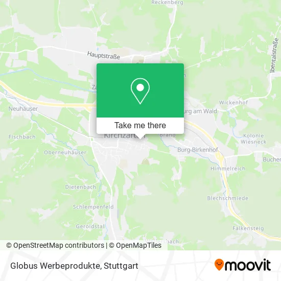 Карта Globus Werbeprodukte