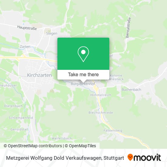 Metzgerei Wolfgang Dold Verkaufswagen map