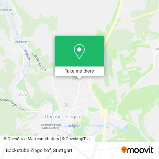 Карта Backstube Ziegelhof