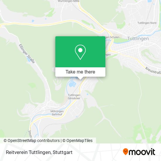 Reitverein Tuttlingen map