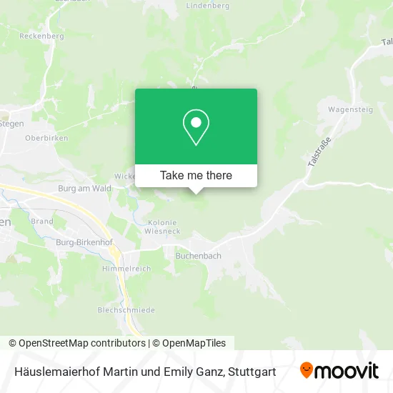 Карта Häuslemaierhof Martin und Emily Ganz