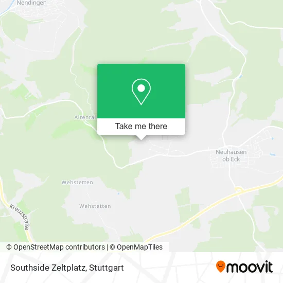 Карта Southside Zeltplatz