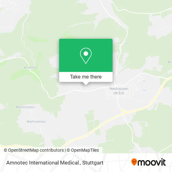 Карта Amnotec International Medical.