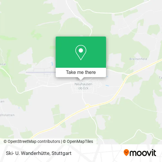 Карта Ski- U. Wanderhütte