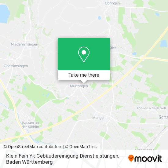 Klein Fein Yk Gebäudereinigung Dienstleistungen map