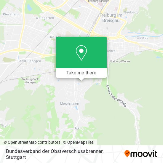 Bundesverband der Obstverschlussbrenner map