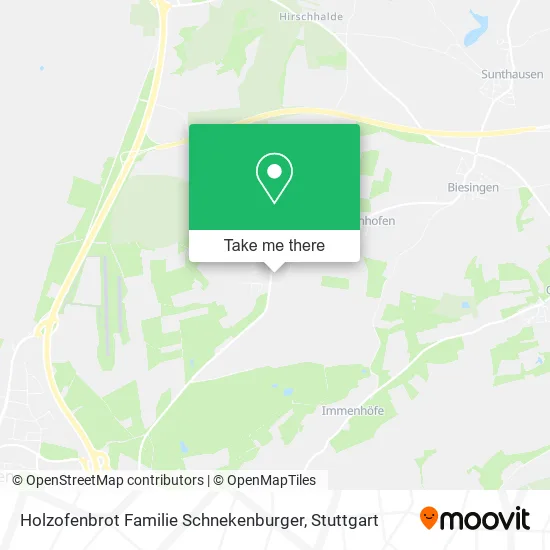 Карта Holzofenbrot Familie Schnekenburger