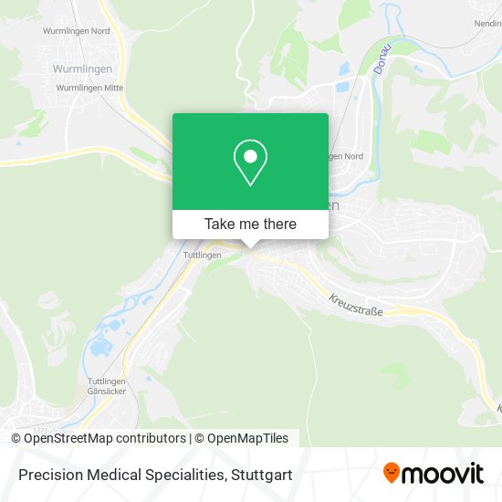 Карта Precision Medical Specialities