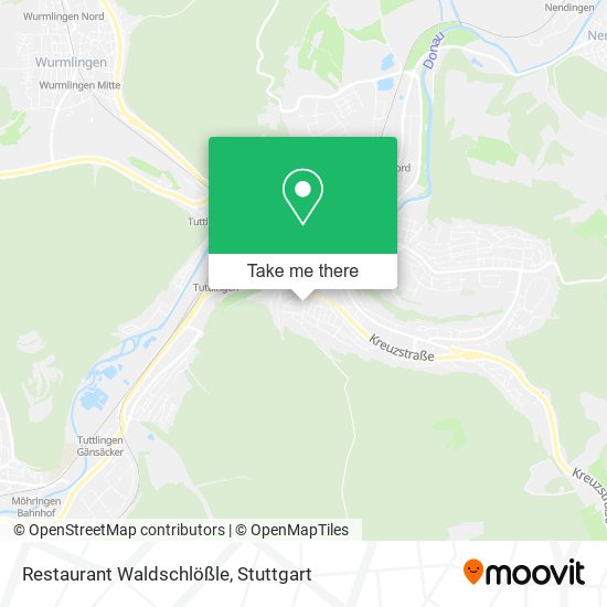 Restaurant Waldschlößle map