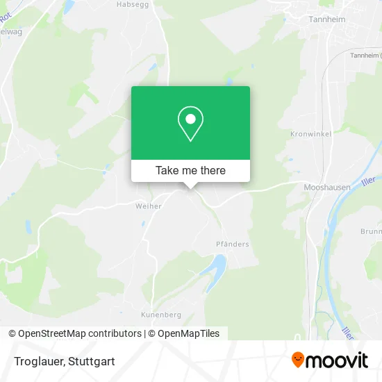 Карта Troglauer