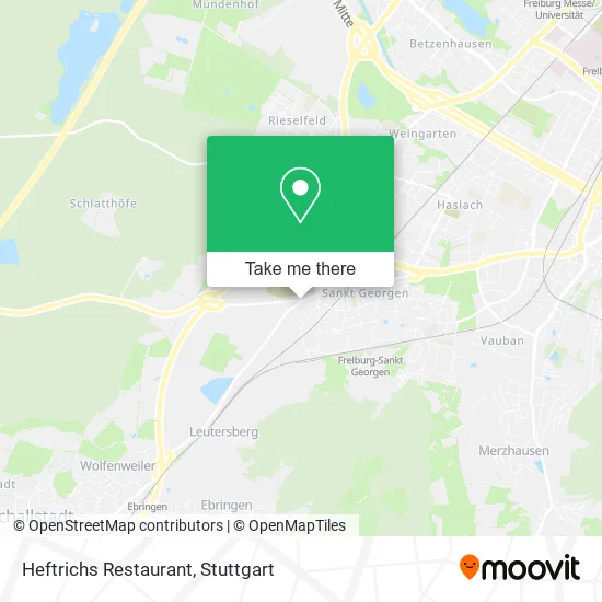 Карта Heftrichs Restaurant