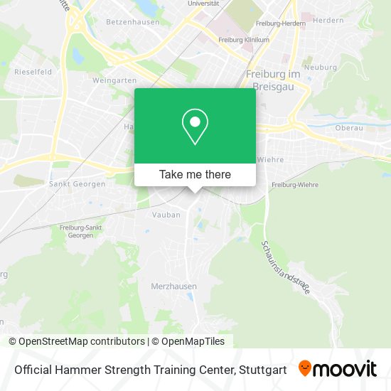 Карта Official Hammer Strength Training Center