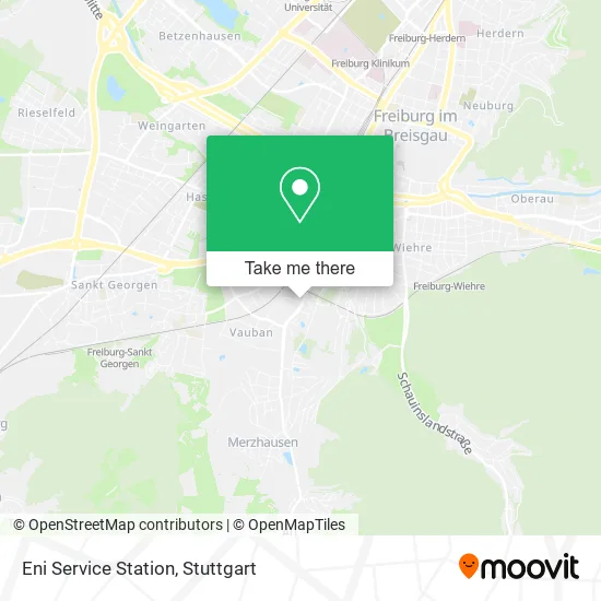 Карта Eni Service Station