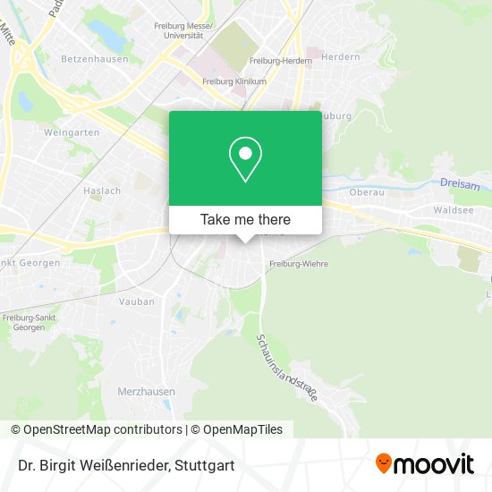 Dr. Birgit Weißenrieder map